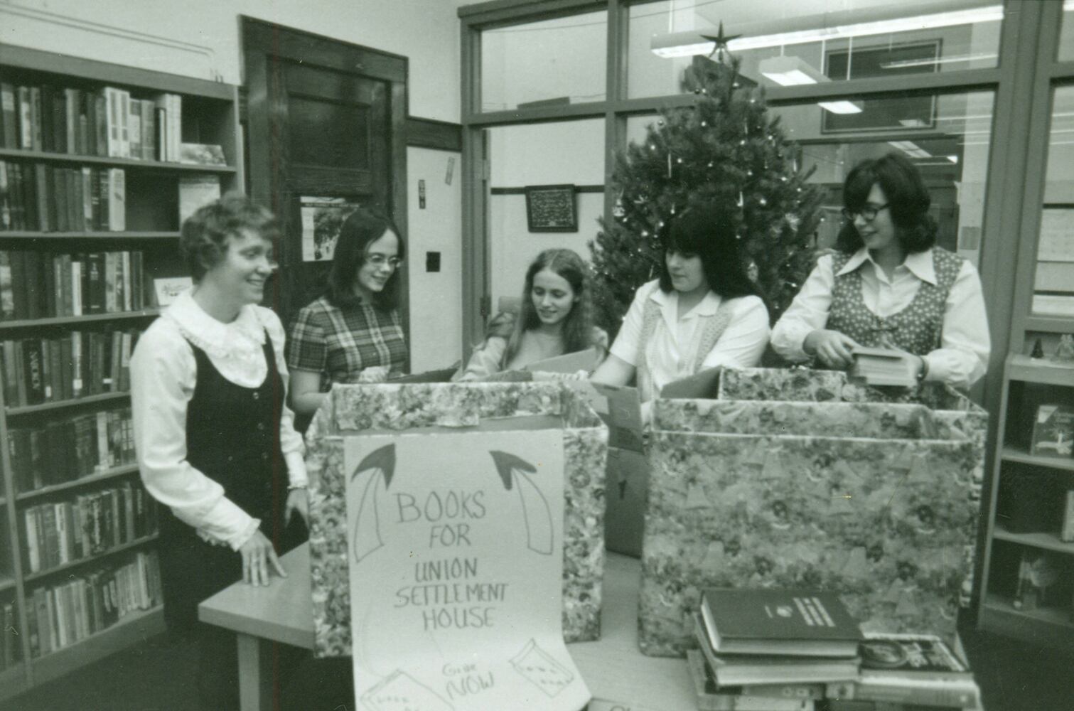 Vintage look at the holiday season
