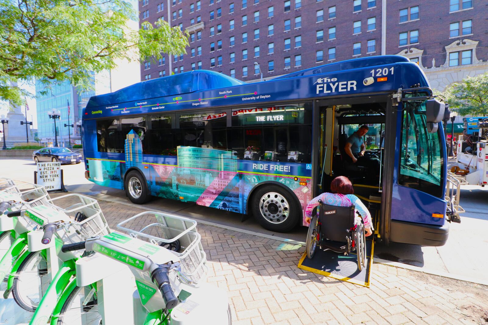RTA is launching its new downtown circular bus service, The Flyer, on Nov. 9, 2018.