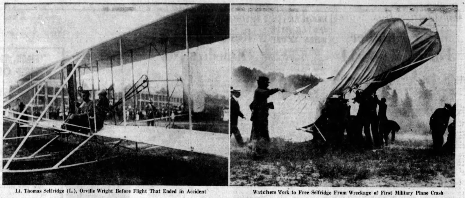 Sept. 3, 1958: Wright Brothers monument set for rites in Virginia. DAYTON DAILY NEWS ARCHIVES