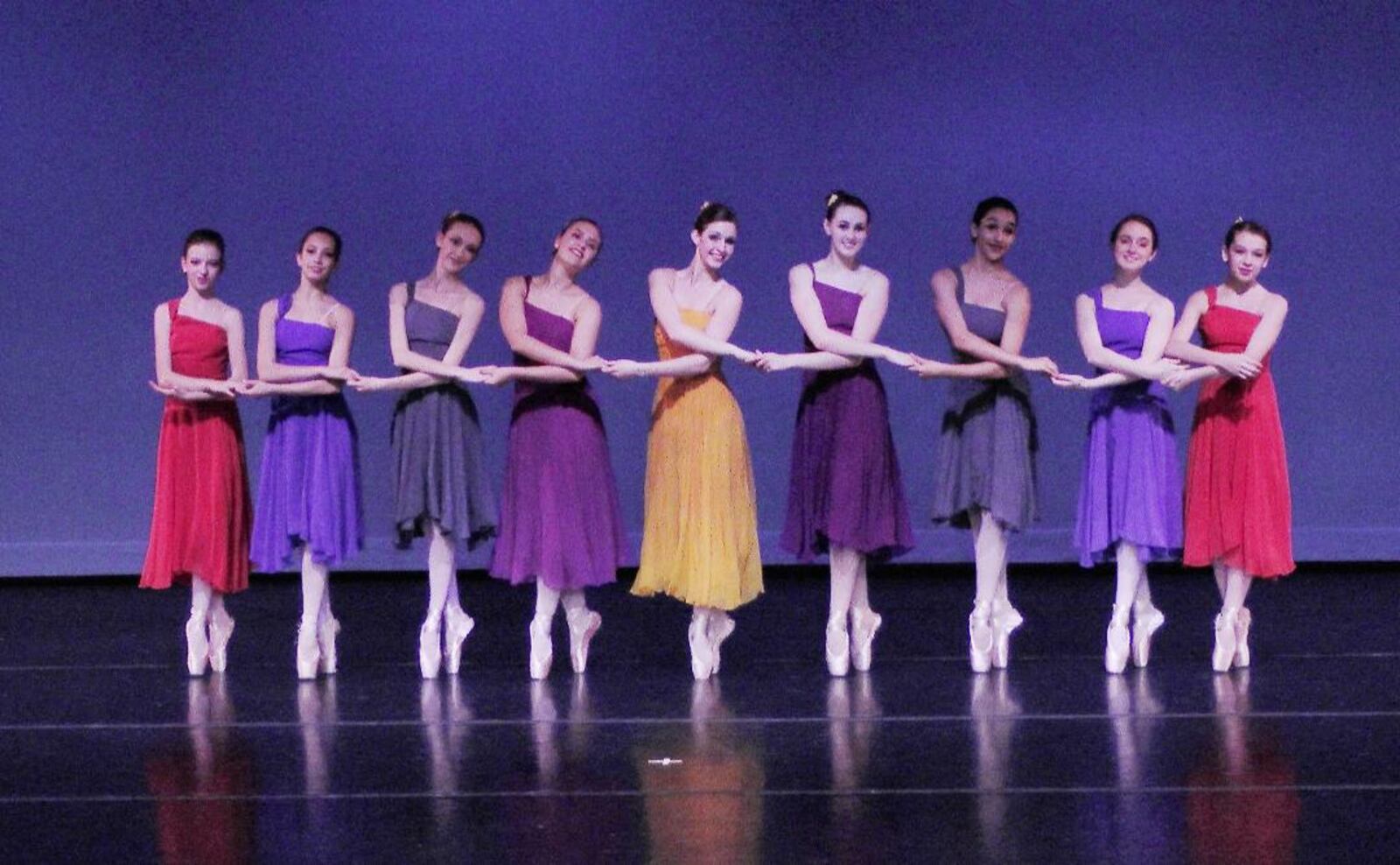 Gem City Ballet in Barbara Pontecorvo's "Palette." PHOTO BY BARBARA PONTECORVO