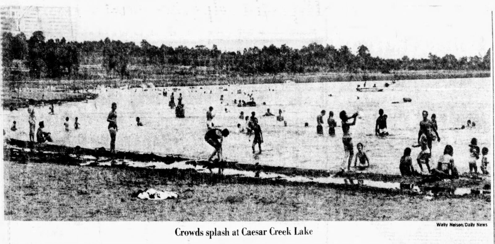 Crowds splash at Caesar Creek Lake. Dayton Daily News Aug. 20, 1978. DAYTON DAILY NEWS ARCHIVES
