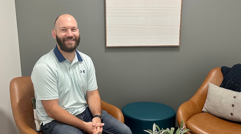 Dylan Gillis, a licensed professional clinical counselor and clinical director at the Center for Personal Wellness at Midmark's Wellness Center. COURTESY OF MIDMARK