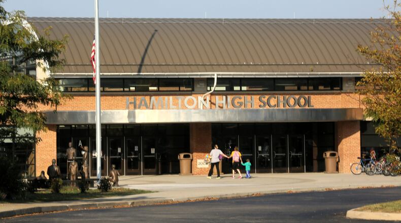 After an investigation by school district officials the cafeteria manager at Hamilton High School was suspended without pay for part of this week. Hamilton school officials said Maria VonStein was suspended for "concerns regarding non-reporting of inappropriate conduct in the work place," according to documents obtained by the Journal-News.