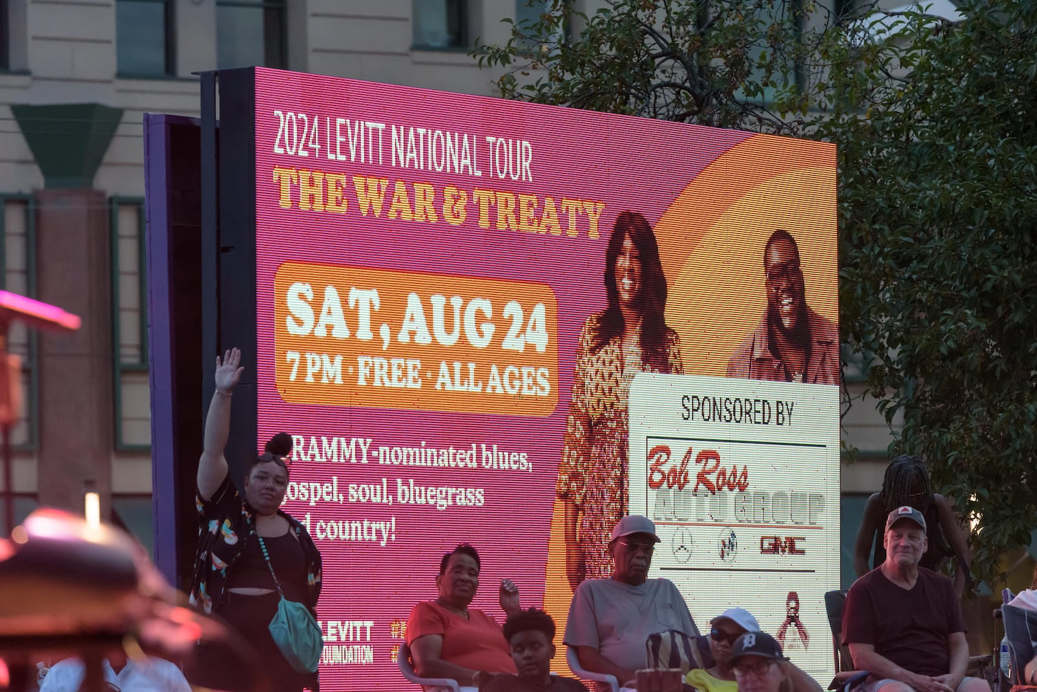 PHOTOS: The War and Treaty live at Levitt Pavilion