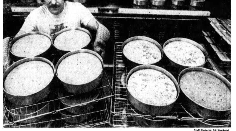 Rick Wolf, his father-in-law was Ivy Lounge owner Jim Lawson. After a Mother's Day family meal. Lawson asked Rick to bake some of his cheesecakes for the restaurant.