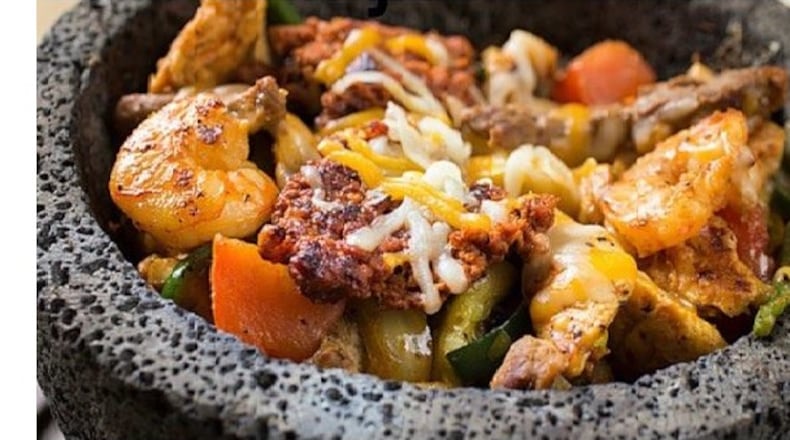 On the menu: "Molcajete Jalisco" from the soon-to-open Mi Lindo Jalisco Mexican restaurant in Washington Twp.