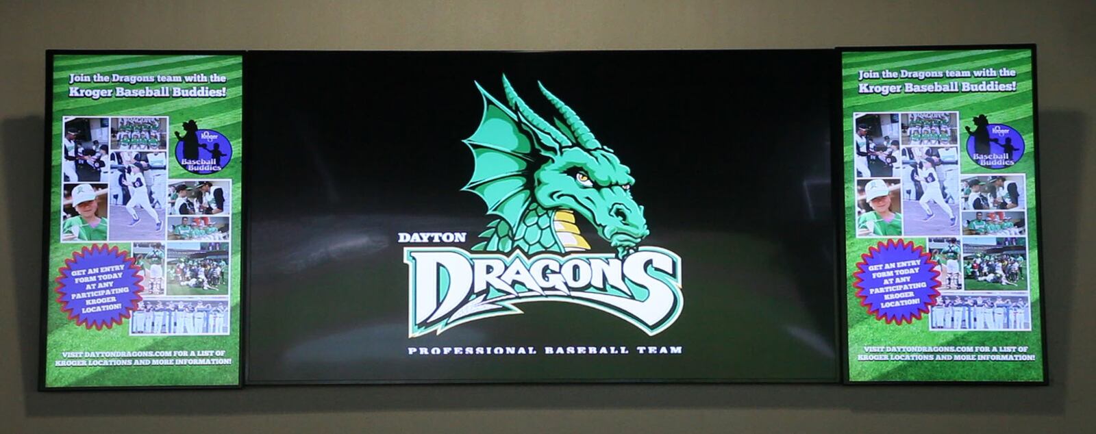 New television screens have been added above the concession windows so fans won't miss a play while getting food and drinks.  TY GREENLEES / STAFF