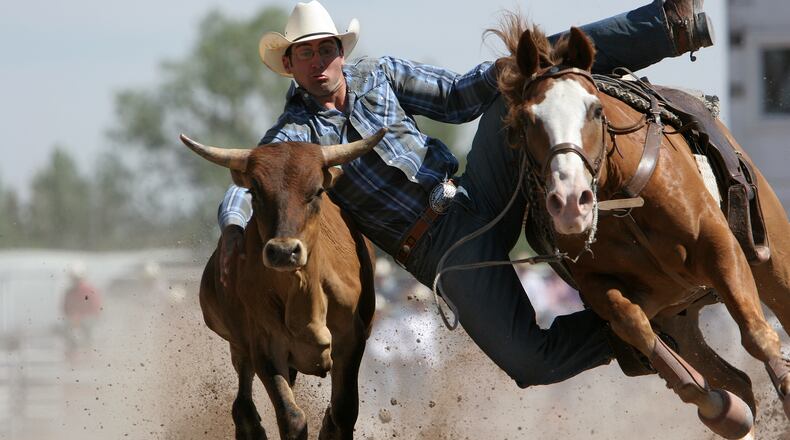 Rodeo excitement at Cheyenne Frontier Days. (Cheyenne Frontier Days/TNS)