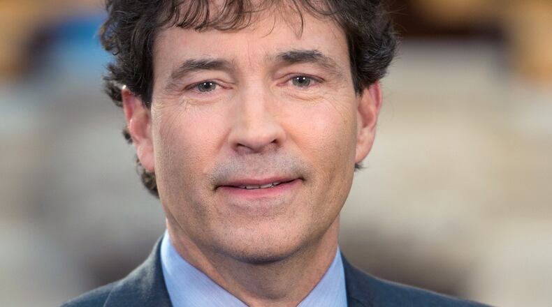 Troy Balderson, a Republican, is the apparent winner of the Ohio District 12 Congressional race with Democrat Danny O’Connor, though the results were close and not final. Democrats, however, say a close race in a district Republicans normally win by double-digit percentages indicates momentum for their party. AP PHOTO