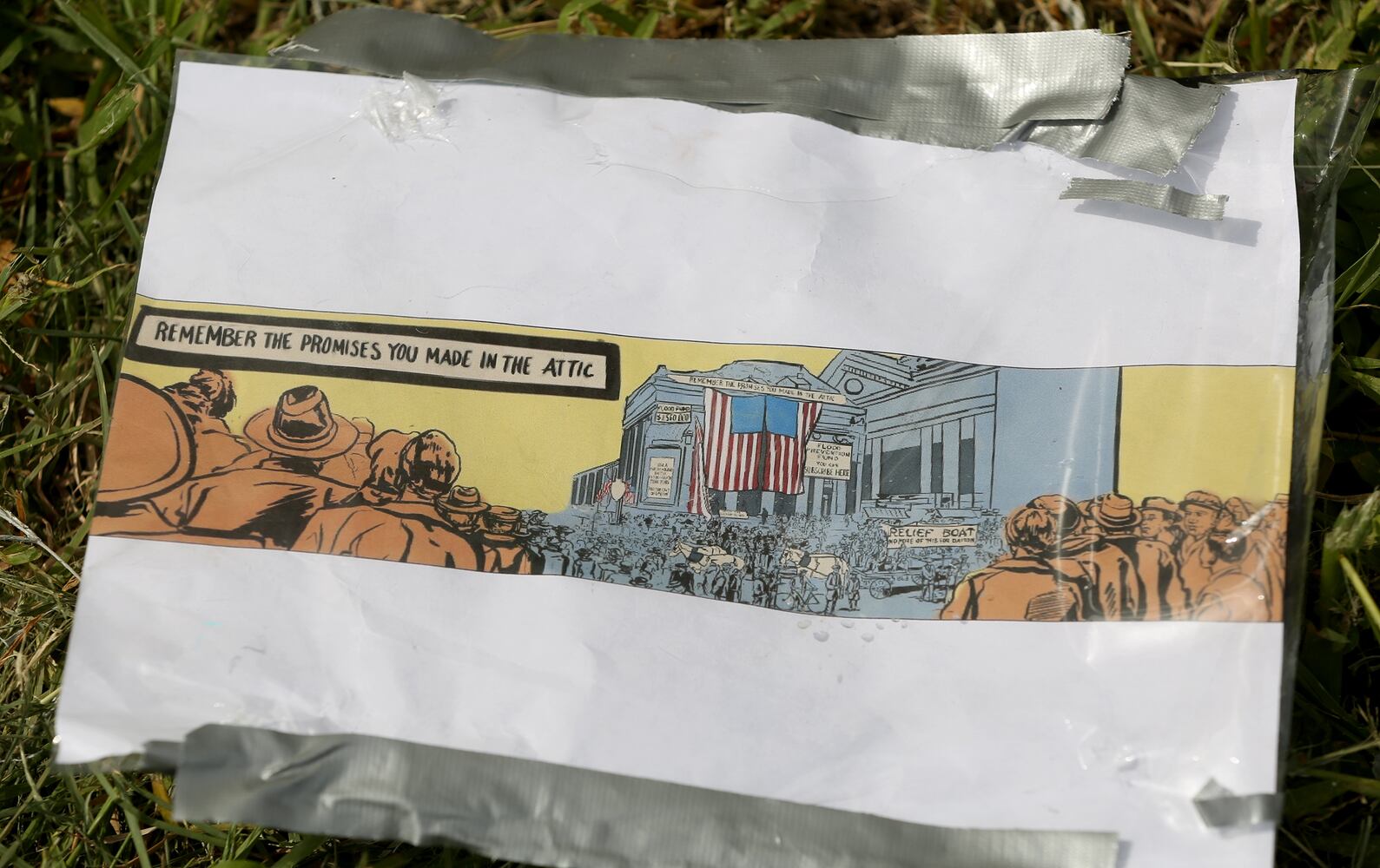 PHOTOS: Comic book style mural honors Dayton Fire Department history