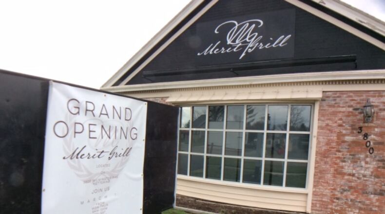 The Merit Grill on Wilmington Pike is now open. MARK FISHER/STAFF