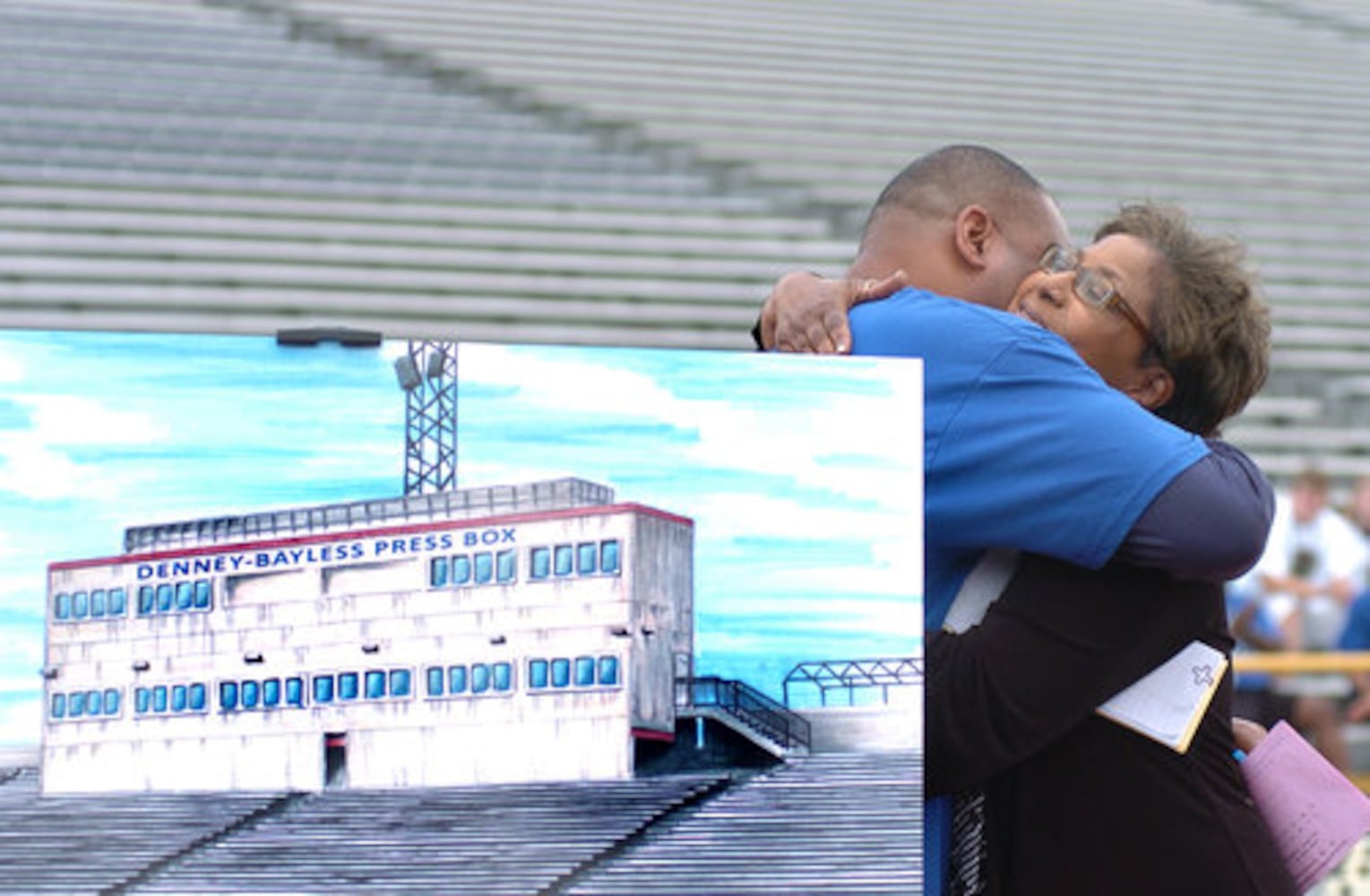 DSP dedicated stadium press box