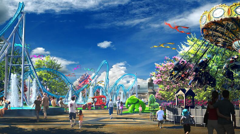 The proposed Owa theme park. (Handout)