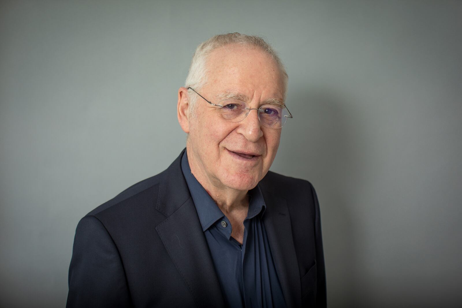 Author Ron Chernow poses for a portrait on Thursday, May 8, 2025, in New York. (Photo by Andy Kropa/Invision/AP)
