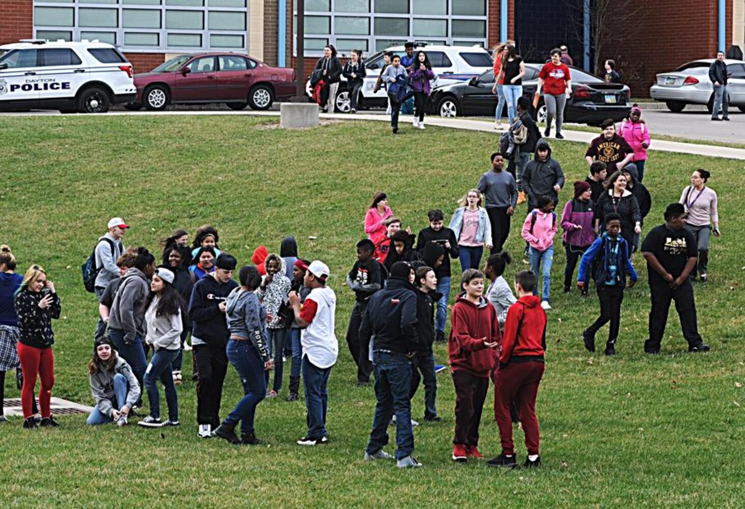 Belmont High School in Dayton  responds to threat