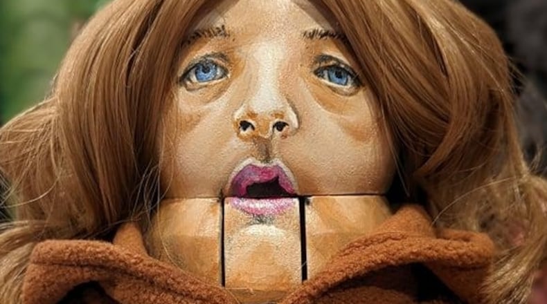 Another piece of art that will be at the Misfit Toys Show 2 on Feb. 26 at Front Street Warehouse. CONTRIBUTED