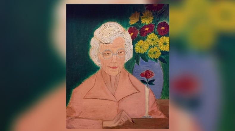 Elsa's Mexican Restaurant was founded in the 1940s by Elsa (Caraway) Bonner, who was born in 1889. This painting is on display in one of her namesake restaurants. CONTRIBUTED