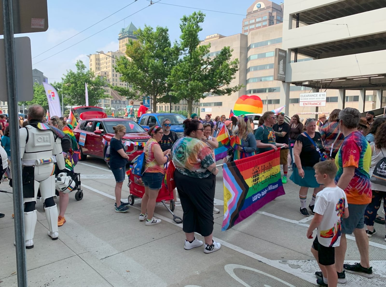 Dayton Pride was held June 5-8 in downtown Dayton. It features a variety of events across the city all weekend including a parade followed by a festival. Brooke Spurlock/Staff