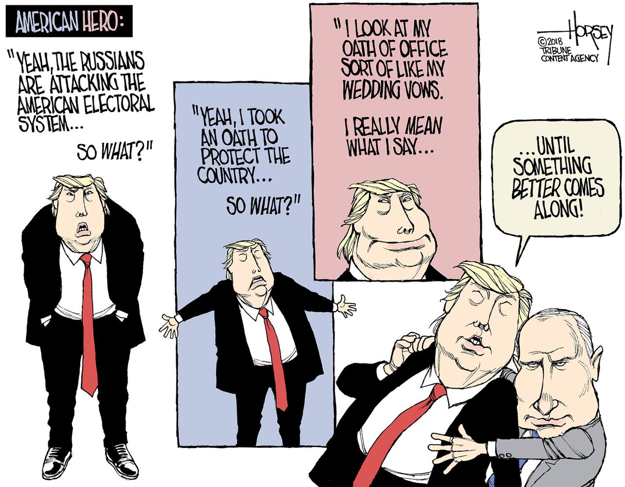 Week in cartoons: The NRA, arming teachers and more