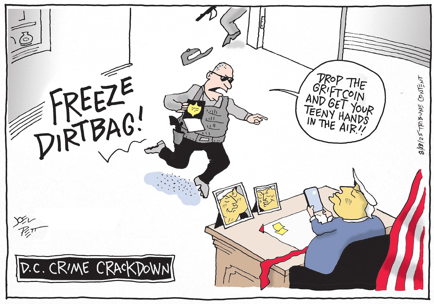 CARTOONS: Joel Pett, Aug. 17, 2025