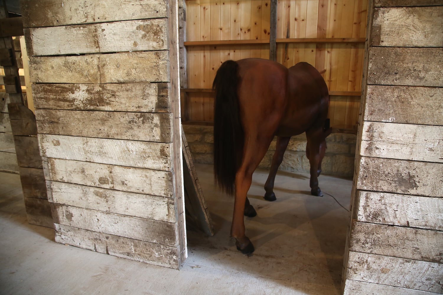 The historic Montgomery County Fairground Horse Barn 17 was dedicated Thursday, June 24 at Carillion Historical Park.