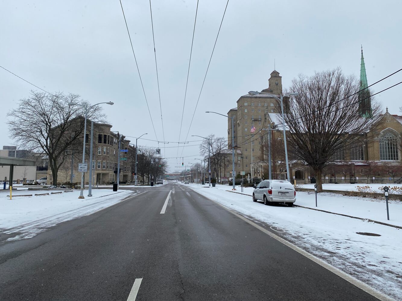 Christmas Day snowfall 2020