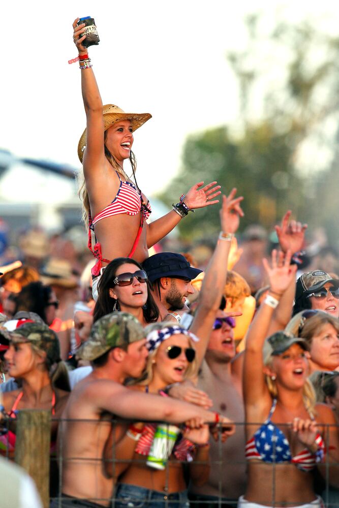 Fans at Country Concert