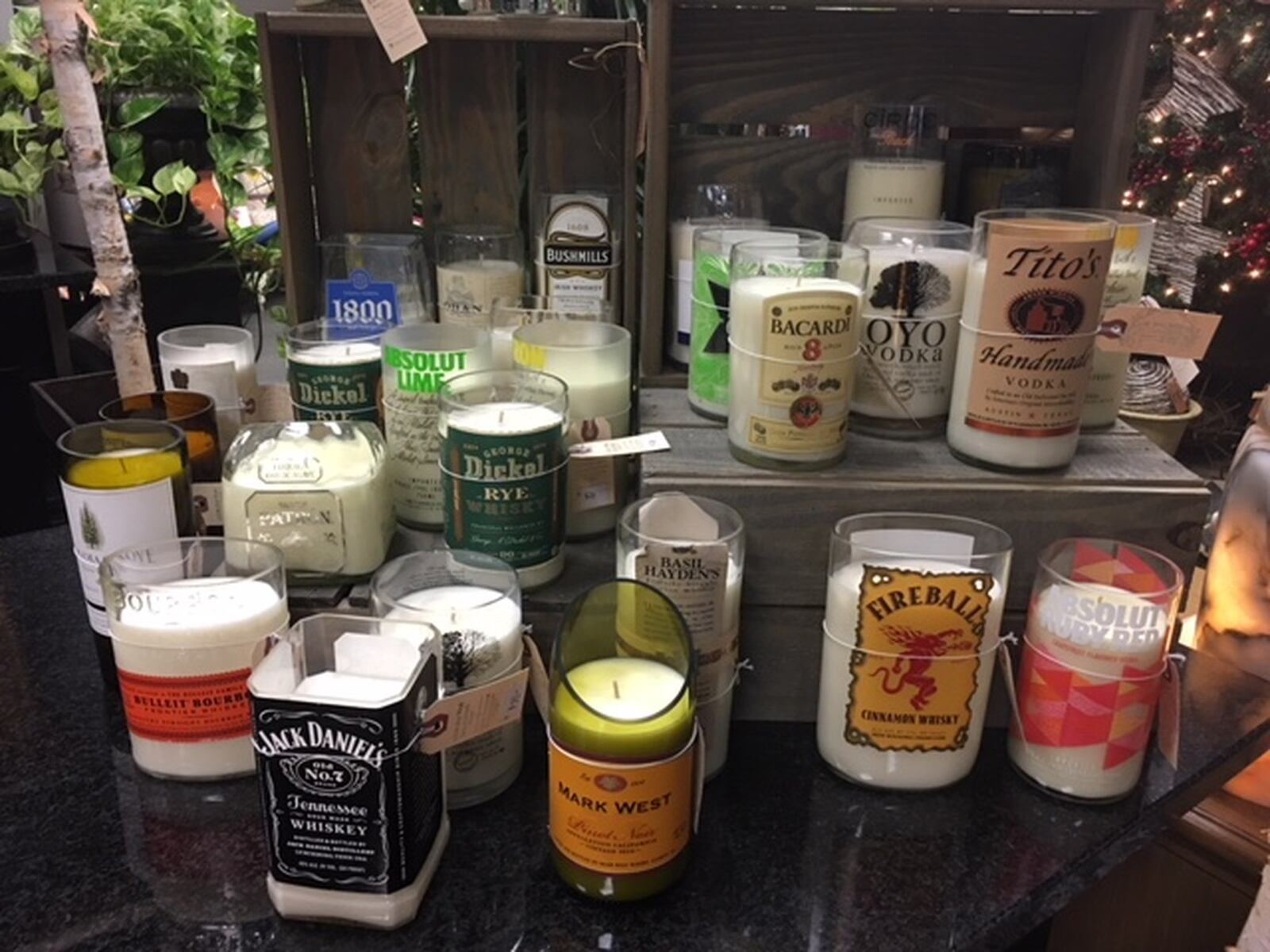 Looking for cool candles? The Flower Shoppe has ‘em. CONTRIBUTED PHOTO BY ALEXIS LARSEN