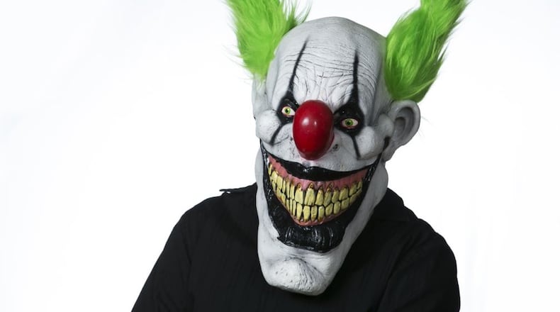Reports of creepy clowns getting closer to Dayton area. (Staff file image)