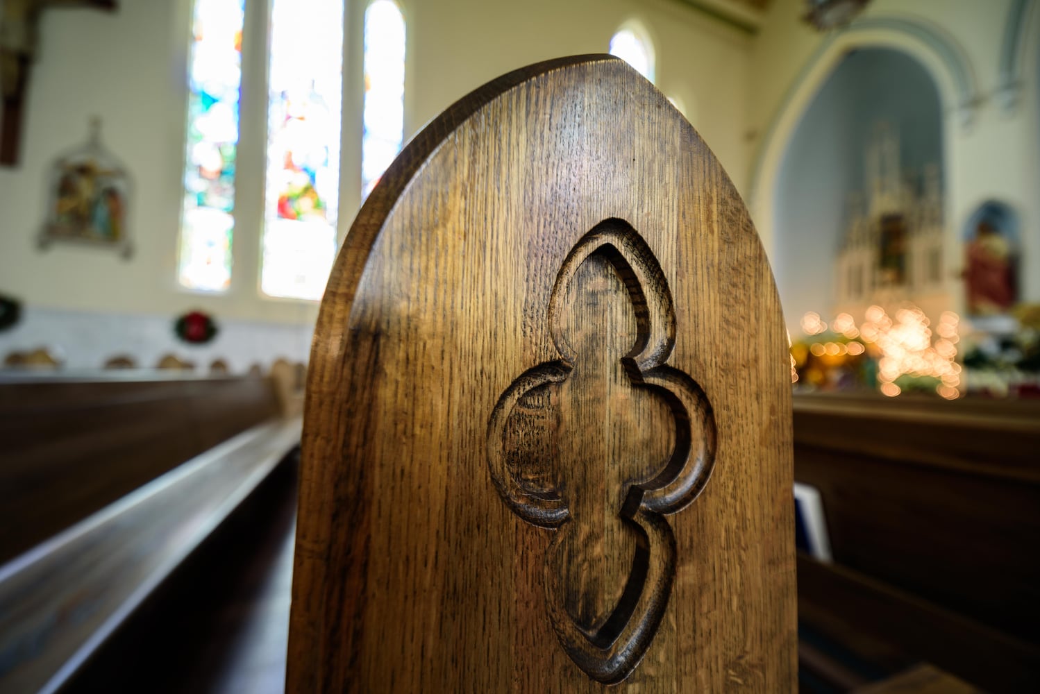 PHOTOS: A breathtaking look at Holy Trinity Catholic Church on Christmas Eve morning