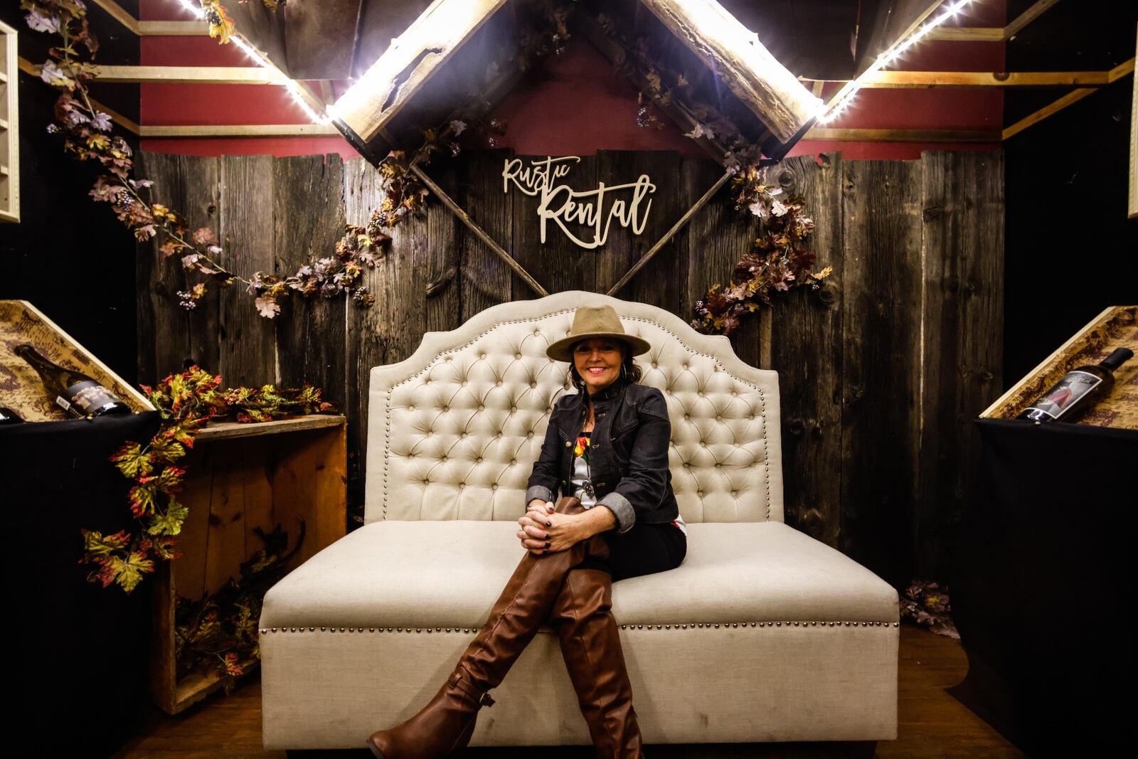 Melissa Climer is the owner of The Vault Event Center by Rustic Rental in the old Mutual Building & Loan Company building at 23 East Central Ave., Miamisburg. The business was scheduled to hold its grand opening Friday, Oct. 29, 2021. JIM NOELKER/STAFF