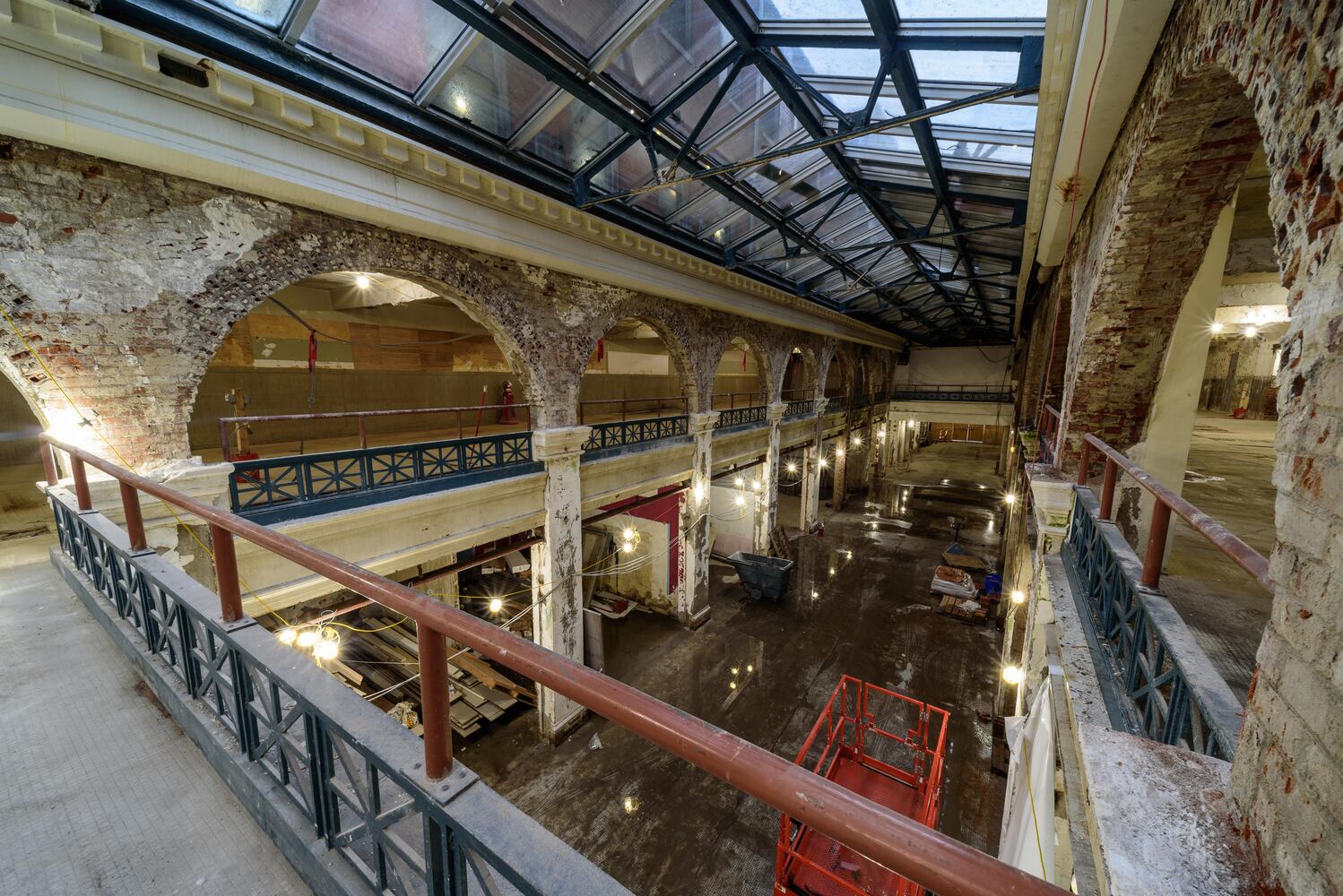 PHOTOS: The Dayton Arcade’s North Arcade awaits Phase 2 of construction