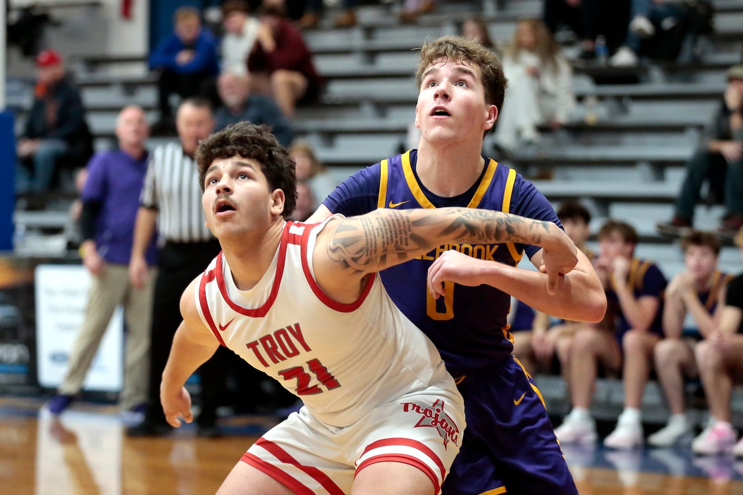 Bellbrook Troy basketball