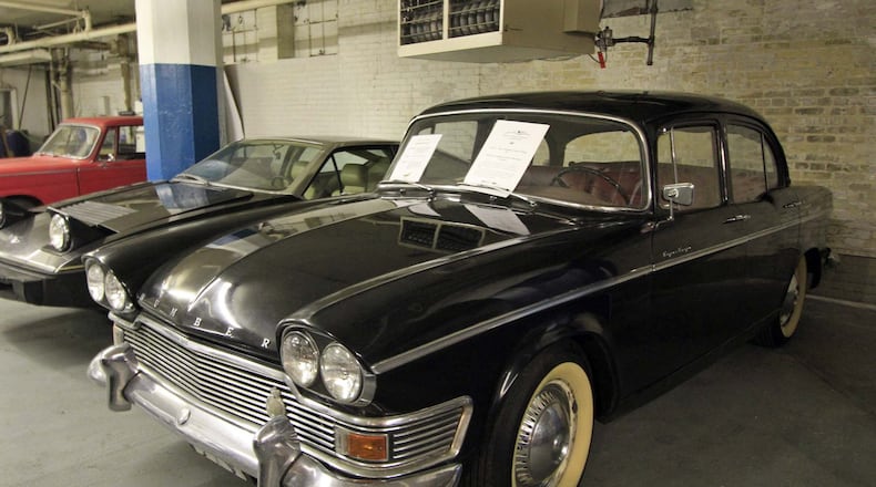 A Humber Super Snipe at the British Transportation Museum. © 2016 Photograph by Skip Peterson