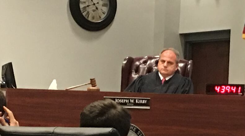 Lawyers for Warren County Common Pleas Judge Joe Kirby filed a motion for dismissal of a federal lawsuit filed over transgender name change decisions. STAFF/LAWRENCE BUDD