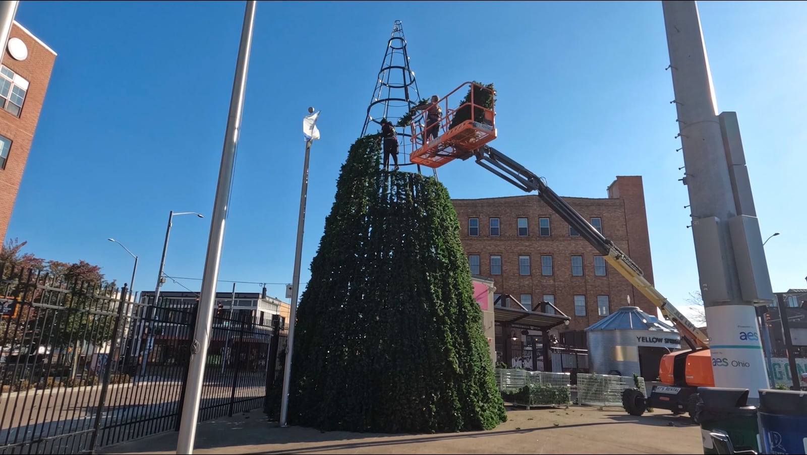 More than 1.1 million lights will usher in a new era of holiday entertainment for Dayton as Deck the Diamond opens at Day Air Ballpark Nov. 14 and continues through Jan. 3, 2026. DAVID SHERMAN/STFF