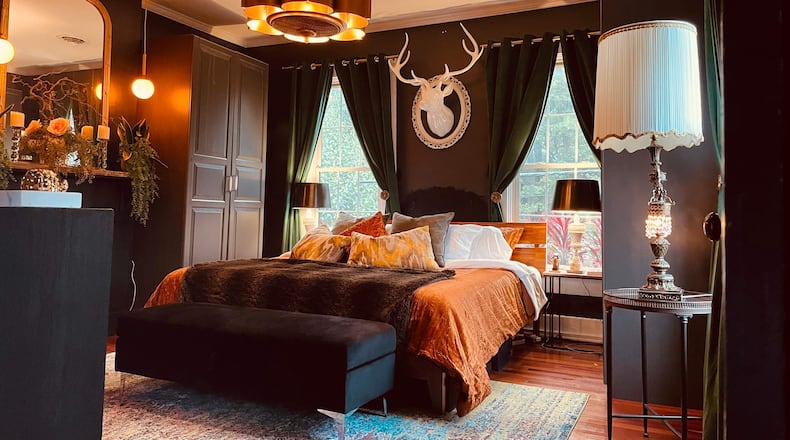 "Moody maximalism" is how homeowner Alan Leonard describes his design philosophy. CONTRIBUTED PHOTOS BY ALAN LEONARD