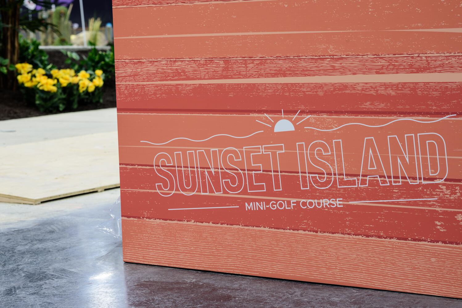 PHOTOS: Take a sneak peek at Scene75's new Sunset Island mini-golf course