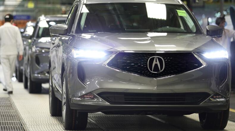 2022 Acura MDX. Acura image.