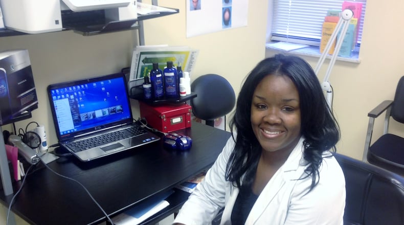 Shawon Brown-Gullette owner and manager of nfinitee Trichology in Kettering and Infinitee Salon and Spa in Dayton. Photo: Amelia Robinson