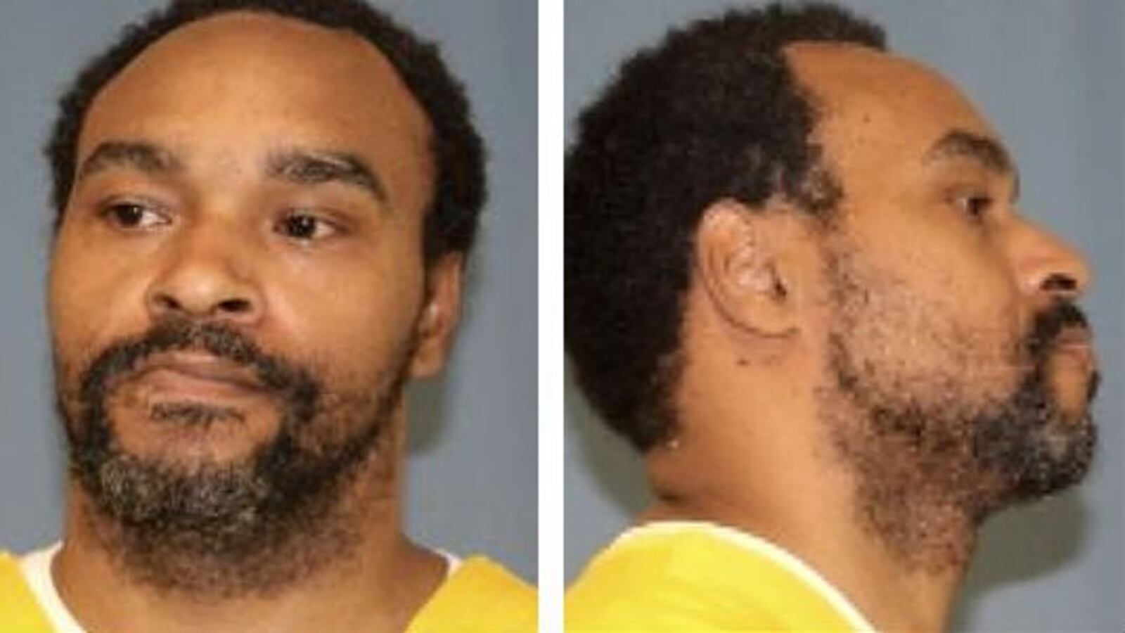 Christopher P. Stokes is pictured in May 2015 mugshots from the Wisconsin Department of Corrections. Stokes, 43, of Milwaukee, is a suspect in a quintuple homicide that occurred Monday, April 27, 2020.
