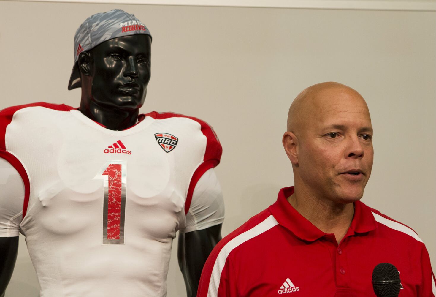 Miami University unveils new football uniforms