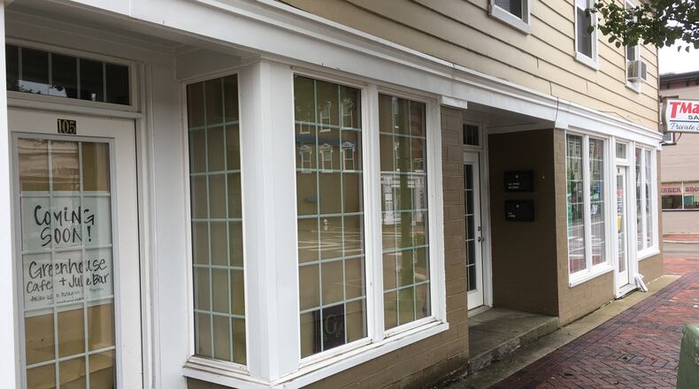 The owners of a new cafe and juice bar coming to Lebanon have applied for a liquor license.STAFF/LAWRENCE BUDD