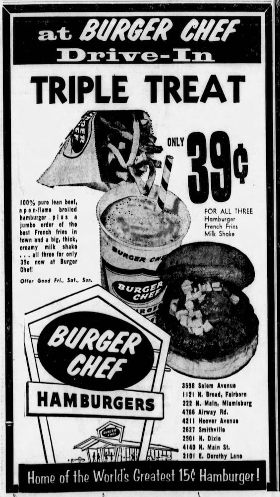 Vintage Restaurant advertising DDN