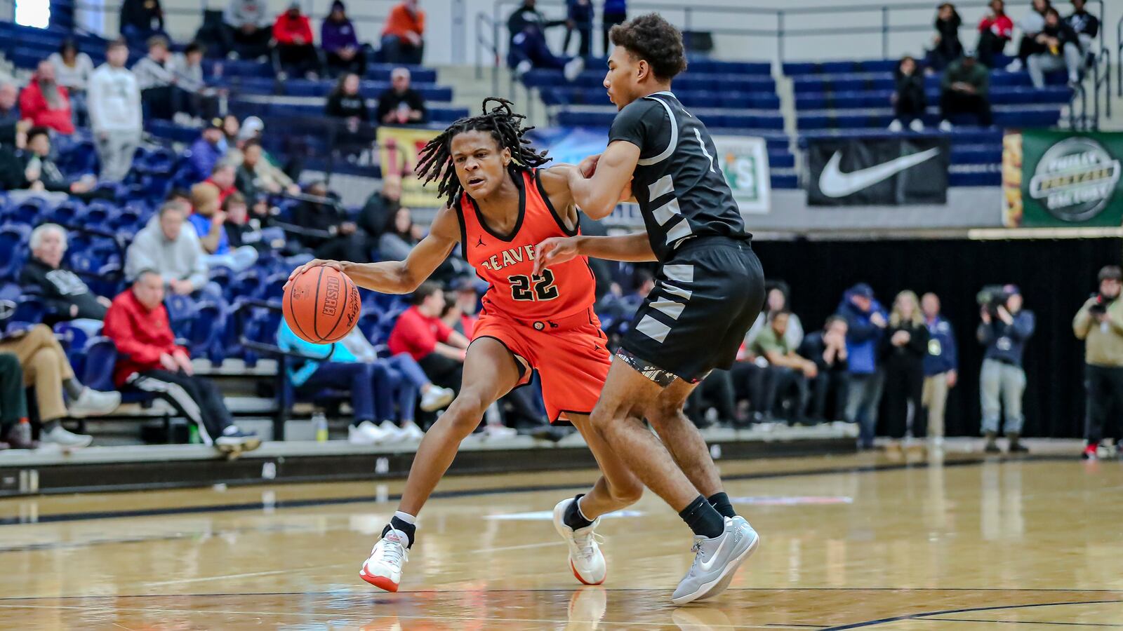 Isaiah-Michael Williams of Beavercreek basketball at 2025 Flyin to the Hoop in Kettering. Michael Cooper/CONTRIBUTED