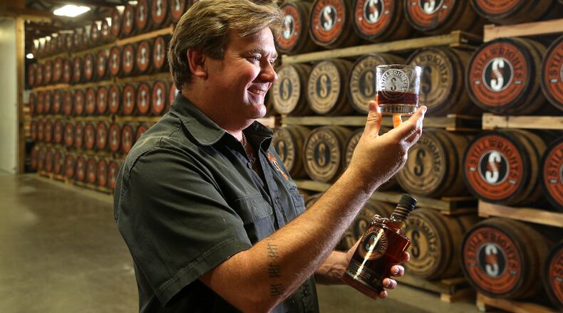 Brad Measel is co-founder of Flat Rock Spirits/Stillrights Distillery in Bath Twp. 2015 file photo by LISA POWELL / STAFF