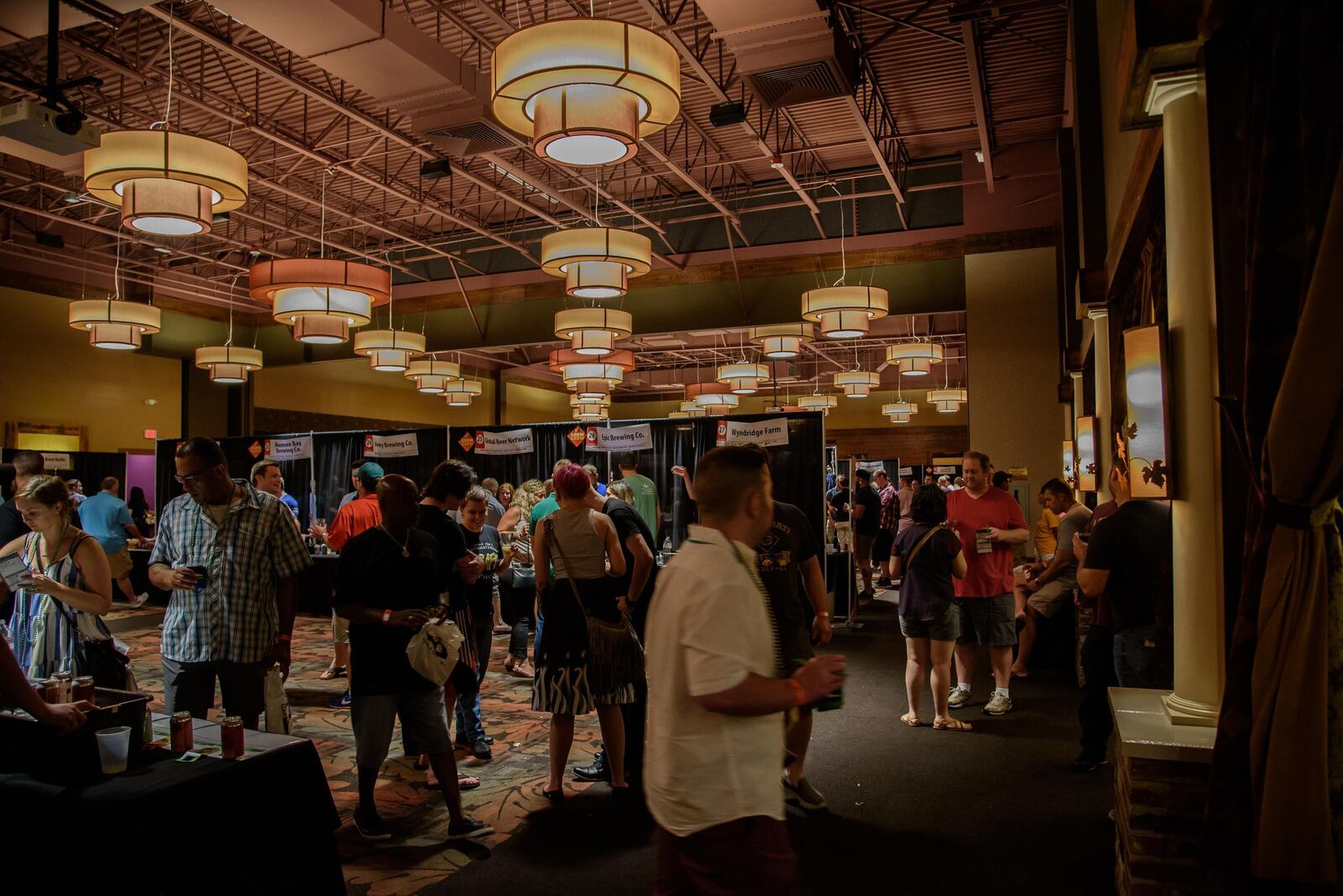 Jungle Jim’s International Market in Fairfield hosted its 13th annual International BeerFest June 15-16. Over 400 beers, from hyperlocal breweries to international distributors, were available to sample at the two-evening event. PHOTO / TOM GILLIAM PHOTOGRAPHY