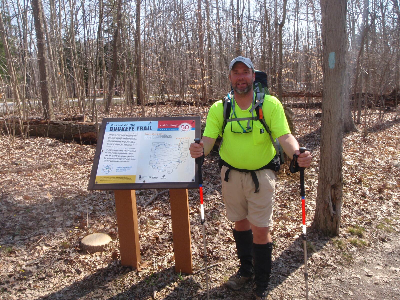 Dayton Hikers founder's book "Captain Blue on the Blue Blazes" could make for a fun stocking stuffer