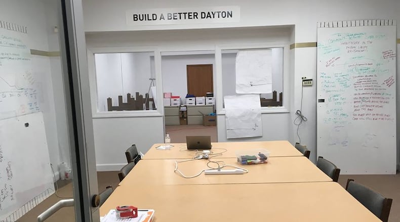 The Collaboratory is open in a new home in Talbott Tower, at the corner of Ludlow and First streets. CONTRIBUTED