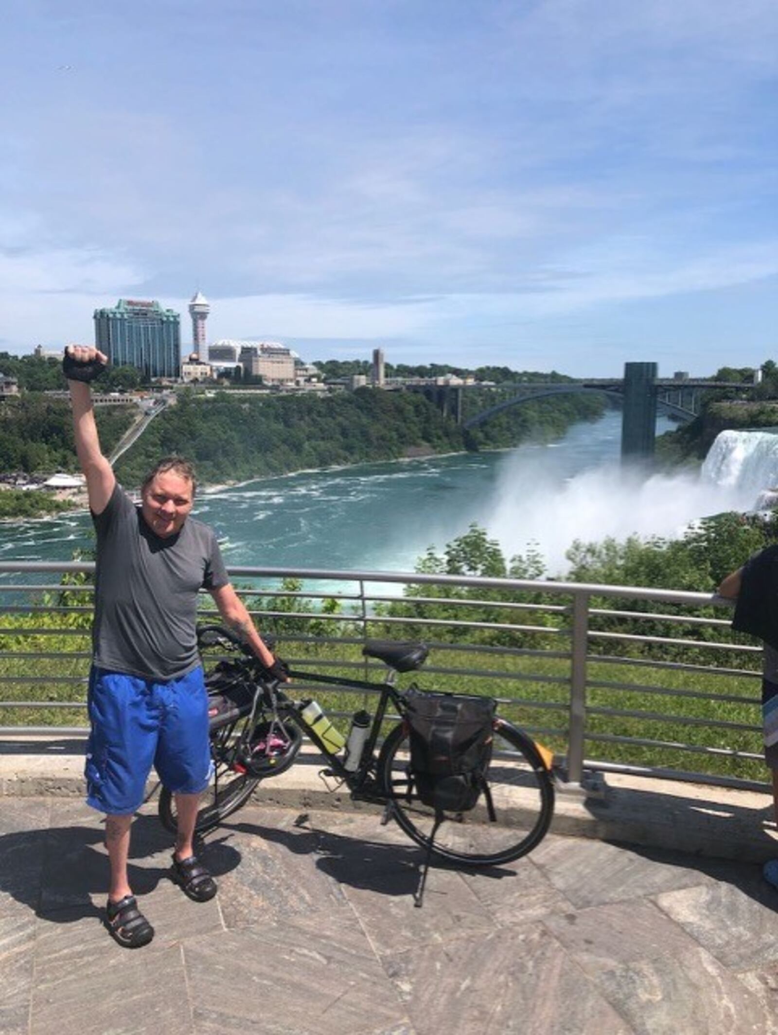 Jeffrey McElfresh will share his experience "Biking Dayton to Niagara Falls" as part of the Adventure Speaker Series. CONTRIBUTED